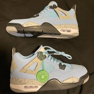 Nike Air Jordan 4 Retro University Blue 2021 Basketball Shoes Sneakers